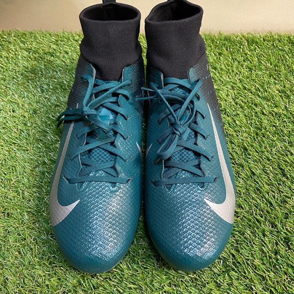 Nike Vapor Untouchable Pro 3 NFL Eagles PE Football Cleats AO3021-003 Size 12.5 main image 7